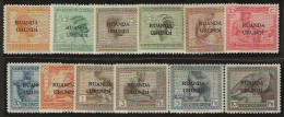 Ruanda-Urundi   .   OBP    .   50/61      .  ** (61: *)  . Postfris .   /   .   Neuf Avec Gomme Et SANS Charnière - Unused Stamps