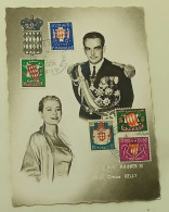 Monaco-S.A.S. RAINER III , Miss Grace KELLY-1956. - Other & Unclassified