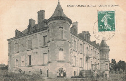 37 Saint Patrice Chateau De Chabrole CPA Animation - Autres & Non Classés