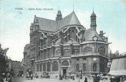 CPA France Paris Eglise Saint Eustache - Andere Monumenten, Gebouwen