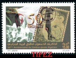 Année 2012-N°1637 Neuf**MNH : 50°anniversaire Du Timbre-Poste Algérien - Algérie (1962-...)