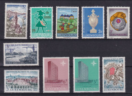 Timbres    Luxembourg Neufs ** Sans Charnières  1967 - Ungebraucht