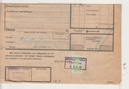 Zweden Spoorwegzegel Cat Svenska Järnvägsfraktmärken; Lijn H.N.J. Halmstad-Nässjö Järnväg 20 Op  Vrachtbrief - Other & Unclassified