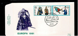 1981 2006/2007 FDC  (Erembodegem): " EUROPA " - 1971-1980