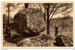 71- UCHON - La Pierre Qui Croule    ( Saone Et Loire ) - Sonstige & Ohne Zuordnung