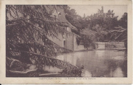 CPA France   Centre Val De Loire 36 Indre  Saint Cyran Le Prieuré Le Lac Et La Terrasse - Andere & Zonder Classificatie