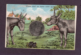"When Shall We Three Meet Again?"1908 Silver Coin - Antique Fantasy Postcard - Cuentos, Fabulas Y Leyendas