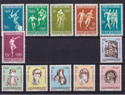 Timbres    Luxembourg Neufs ** Sans Charnières  1968 - Unused Stamps