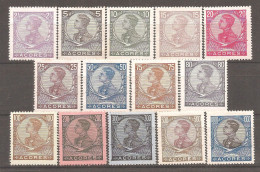 Açores, 1910, #107/20, MH And MNG - Azoren