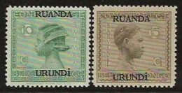 Ruanda-Urundi   .   OBP    .   79/80      .  **    . Postfris .   /   .   Neuf Avec Gomme Et SANS Charnière - Neufs