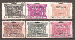 Açores, 1911/2, # 143/8, MNG - Azoren