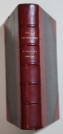 OEUVRES DE SULLY PRUDHOMME - POËSIES 1856-1866 STANCES & POEMES -322 PAGES TRES BON ETAT - 165 X 100 X 25 MM - Autores Franceses