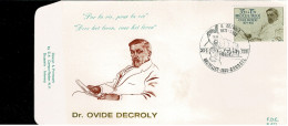 1981 2009 FDC ( Brux/Brus) : " Dr.Ovide Decroly " - 1981-1990