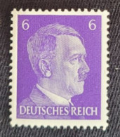 Adolf Hitler 6 Pf.,  Deutsches Reich Nr. 885 B - Gebraucht