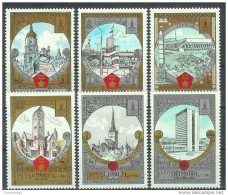 RUSIA 1980 - Yvert  4688/93 - MNH ** - Unused Stamps