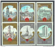 RUSIA 1980 - Yvert  4688/93  ** - Unused Stamps