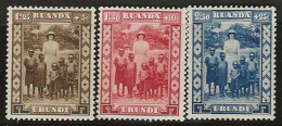 Ruanda-Urundi   .   OBP    .   108/110       .  **    . Postfris .   /   .   Neuf Avec Gomme Et SANS Charnière - Nuovi