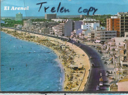 Espana, Mallorca,  El Arenal,  Panorama, 1971,  Gelaufen, Descrito - Mallorca