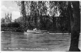 Remagen / Rhein - Blick Vom Erpel Auf Apollinariskirche - Remagen