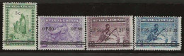 Ruanda-Urundi   .   OBP    .   114/117     .  **    . Postfris .   /   .   Neuf Avec Gomme Et SANS Charnière - Unused Stamps