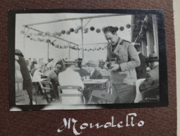 Photo Italia Foto Palermo MONDELLO Militari Bar Camera Military 1925.  70x43 Mm - Europa