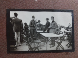 Photo Italia Foto Palermo MONDELLO Militari Bar Camera Military 1925.  70x43 Mm - Europe