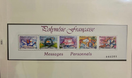 POLYNÉSIE FRANCAISE 1989 Bloc 5v Neuf MNH ** YT 338 342 Mi FRENCH POLYNESIA FRANZOSISCH POLYNESIEN - Unused Stamps