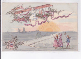 ROUEN: Grande Semaine D'aviation Normande, 1910, Illustration - Très Bon état - Rouen