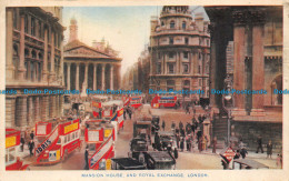 R061423 Mansion House And Royal Exchange. London. 1929 - Otros & Sin Clasificación