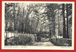 Saint-Prix (95) Sous-Bois 2scans Pont Passerelle De Bois 12-07-1948 - Saint-Prix