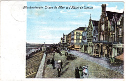 Belgien, Blankenberghe M. Hotel De Venise, 1908 Gebr. Farb-AK - Otros & Sin Clasificación