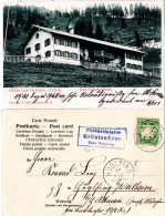 Bayern 1904, Posthilfstelle GRÜNTENHAUS Taxe Burgberg Auf Entspr. AK M. 5 Pf. - Cartas & Documentos