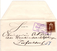 Bayern 1913, Posthilfstelle KLEINWEILER-HOFEN Taxe Wengen Auf Drucksache M. 3 Pf - Brieven En Documenten