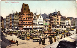 Trier, Hauptmarkt, Ungebr. Farb-AK - Altri & Non Classificati