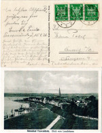 DR 1926, 3x5 Pf. Auf AK V. TRAVEMÜNDE I.d. Tschechoslowakei - Autres & Non Classés