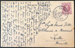 Belgique, Divers Sur Carte, Cachet FLOBECQ 1926 - (A584) - Other & Unclassified