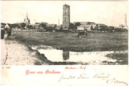 Borkum, 1899 Gebr. Gruss Aus...sw-AK. - Sonstige & Ohne Zuordnung