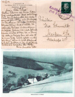 DR 1931, Landpost Stpl. LANDHEIM HEIDELBERG Post Seiffen I. Erzgeb. Auf Sw-AK  - Andere & Zonder Classificatie