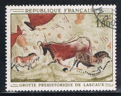 FRANCE : N° 1555 Oblitéré (Peinture Rupestre De La Grotte De Lascaux) - PRIX FIXE - - Oblitérés