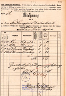 Bayern 1900, Rechnung Telegramm U.Telefongebühren, Postformular M. K1 Kulmbach 2 - Lettres & Documents