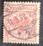 Deutsches Reich Michel 10 Pf - Used Stamps