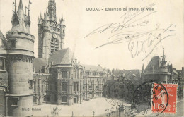 CPA France Douai Hotel De Ville - Douai