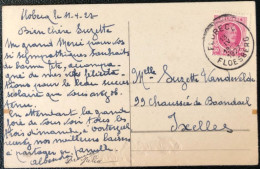 Belgique, Divers Sur Carte, Cachet FLOBECQ 1927 - (A585) - Other & Unclassified