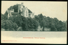 Ak Switzerland, Meggen | Vierwaldstättersee. Schloss Habsburg (Neuhabsburg) #ans-1985 - Meggen