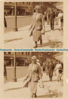 R062049 Old Postcard. Street View. People - World