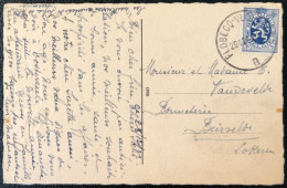 Belgique, Divers Sur Carte, Cachet FLOBECQ  B 1932 - (A587) - Other & Unclassified