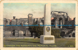 R060953 Lucknow. The Residency. The Memorial Pillar. D. Macropolo. 1916. B. Hopk - World