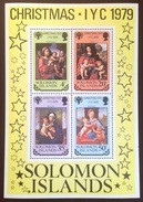 Solomon Islands 1979 Christmas Minisheet MNH - Solomoneilanden (1978-...)