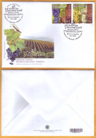 2021 Moldova Moldavie FDC  ”Viticulture.” Joint Issue Republic Of Moldova-Romania.” - Gezamelijke Uitgaven