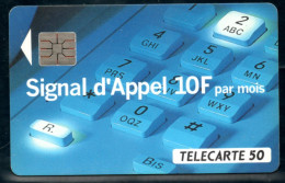 C210 : France F421A Signal D'appel 4 50U-SO4 Édition 10/93 A Collé - 1993